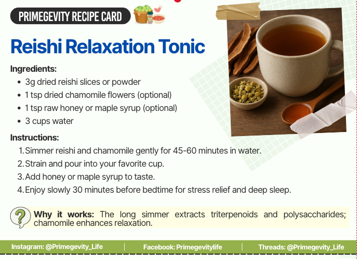 Herbal Teas & Tonics for Longevity