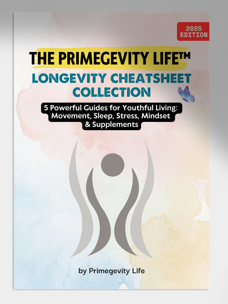 5 Longevity Cheatsheets for Youthful Living