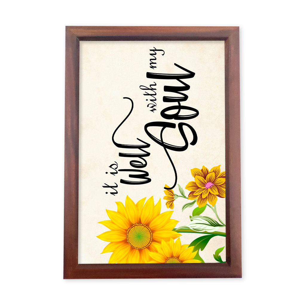 It is well with my soul