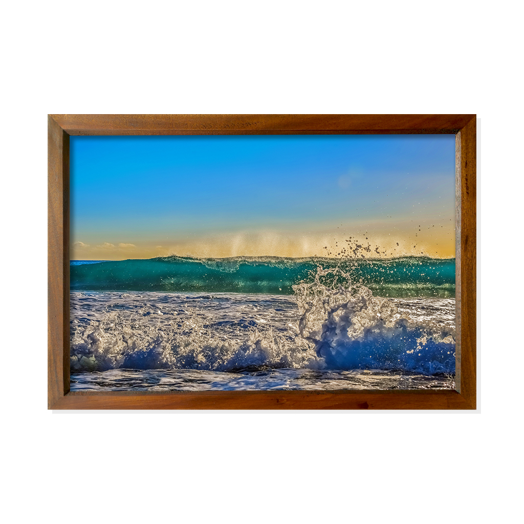 Ocean waves in Sri Lanka