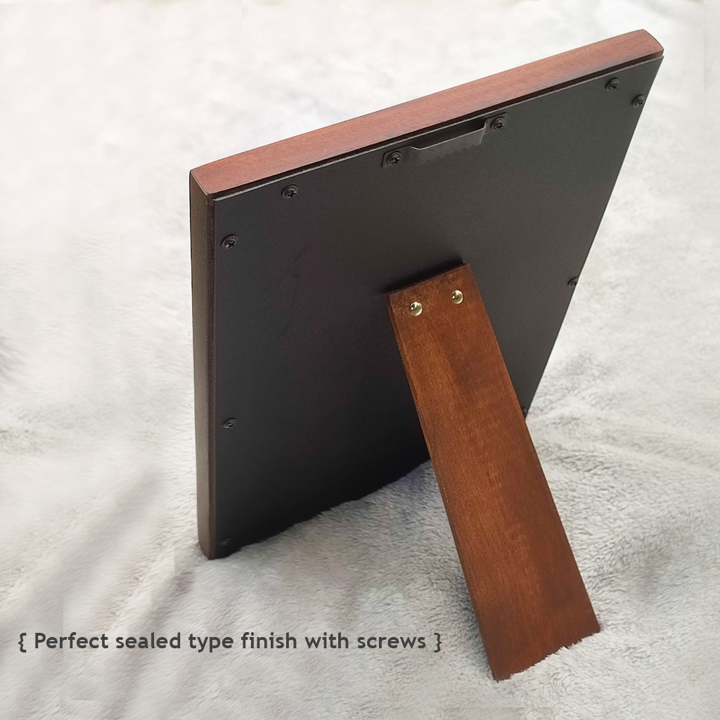 Empty Wooden Picture Frames