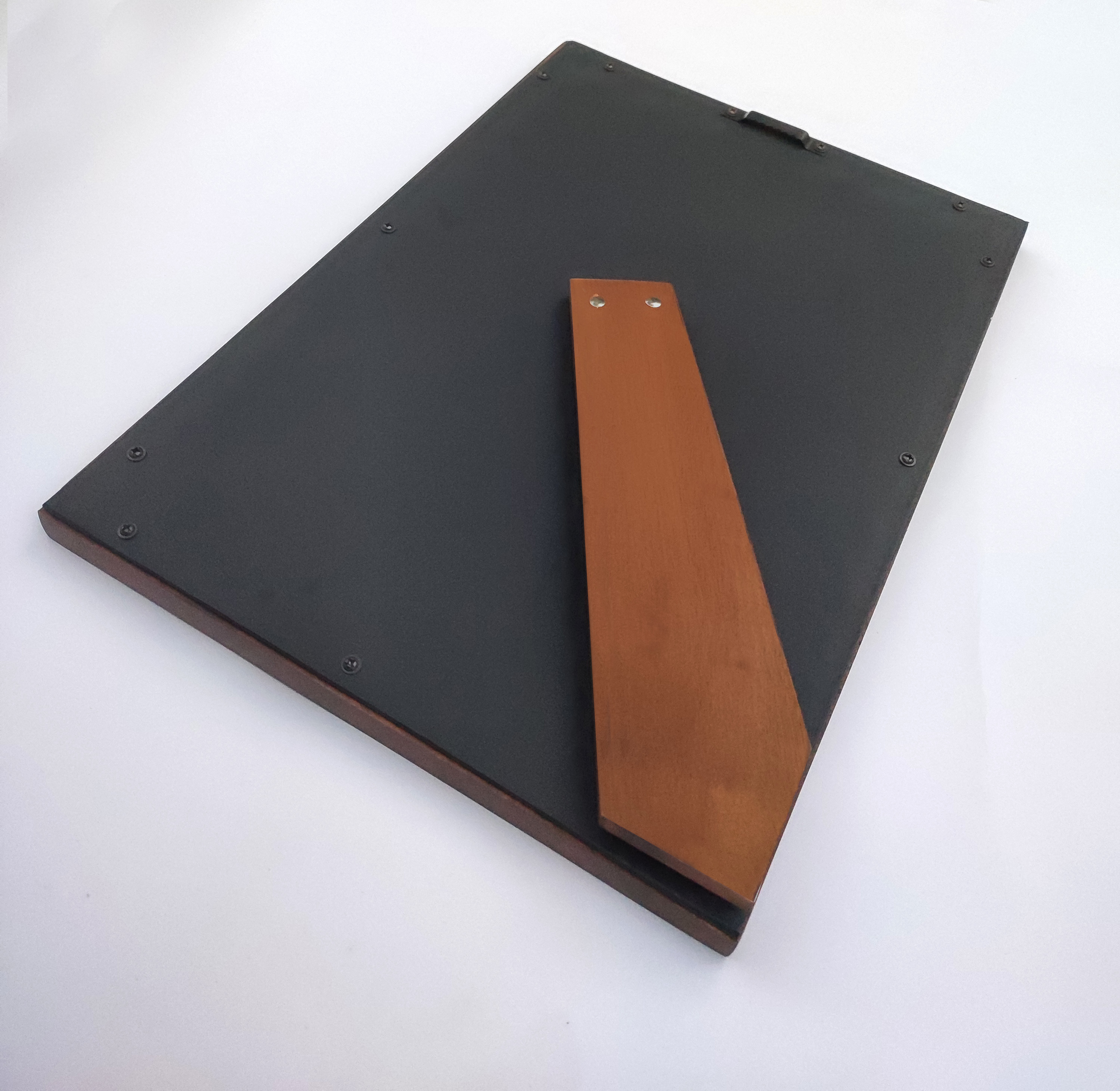 Empty Wooden Picture Frames