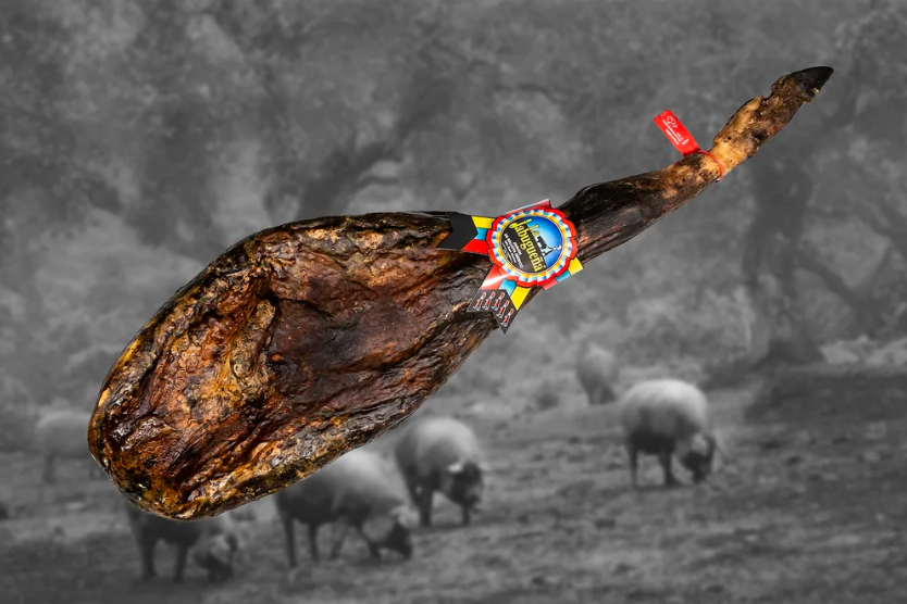 Jamón La Jabugueña de bellota 50% ibérico