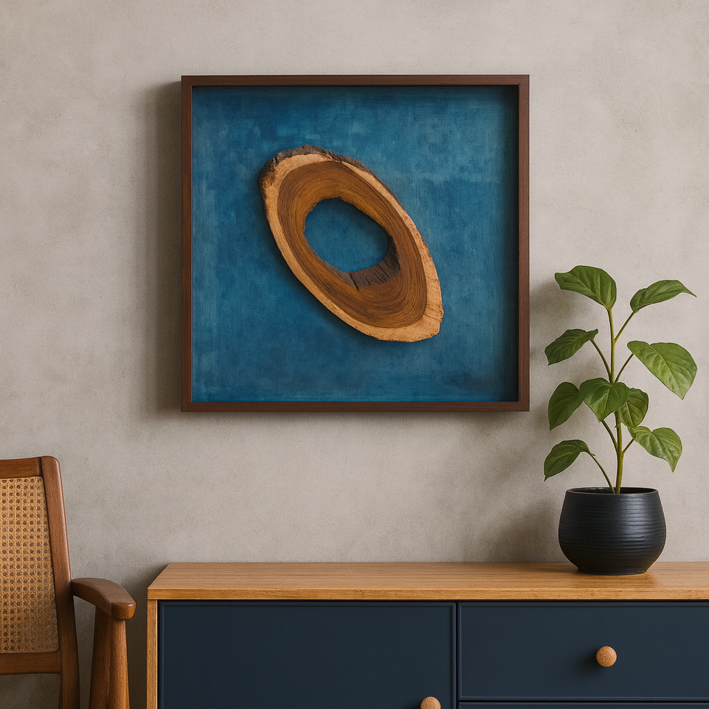 Signature Wall Art-Blue