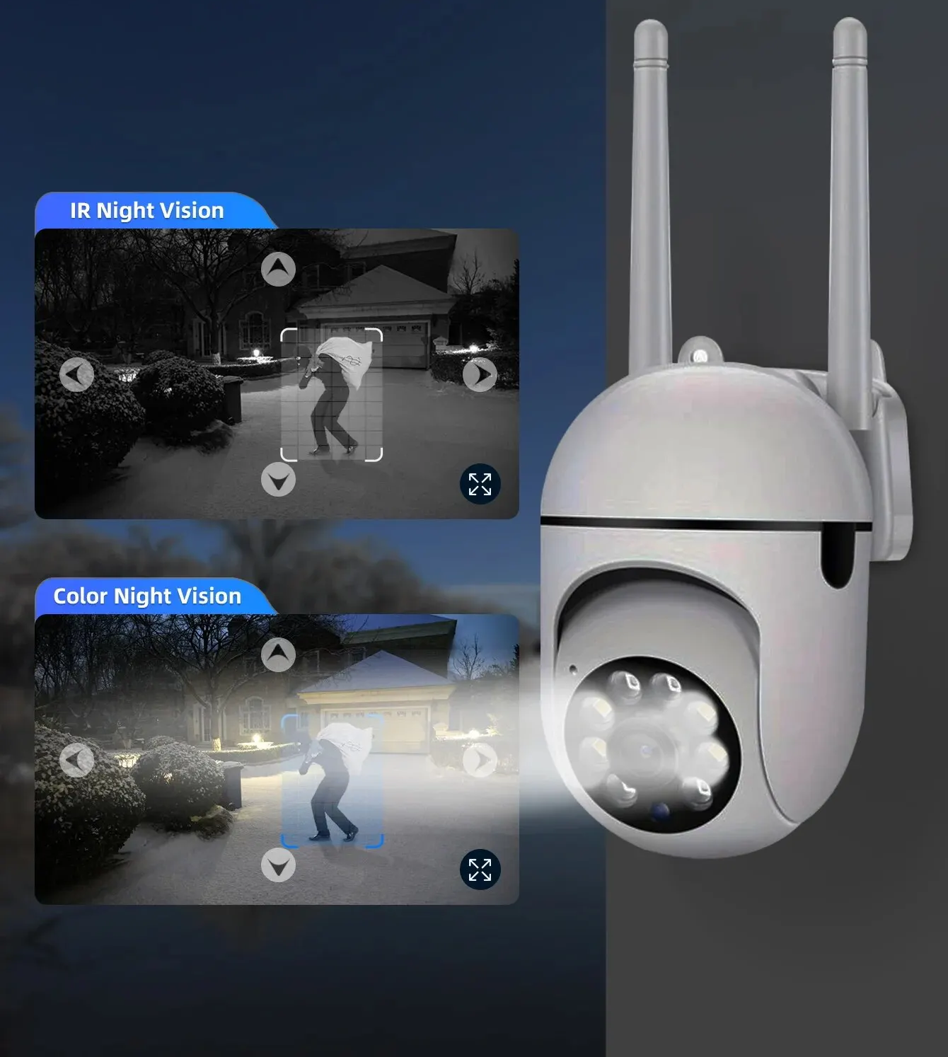 OYKUTECH  3MP WiFi İç mekan Güvenlik kamerası