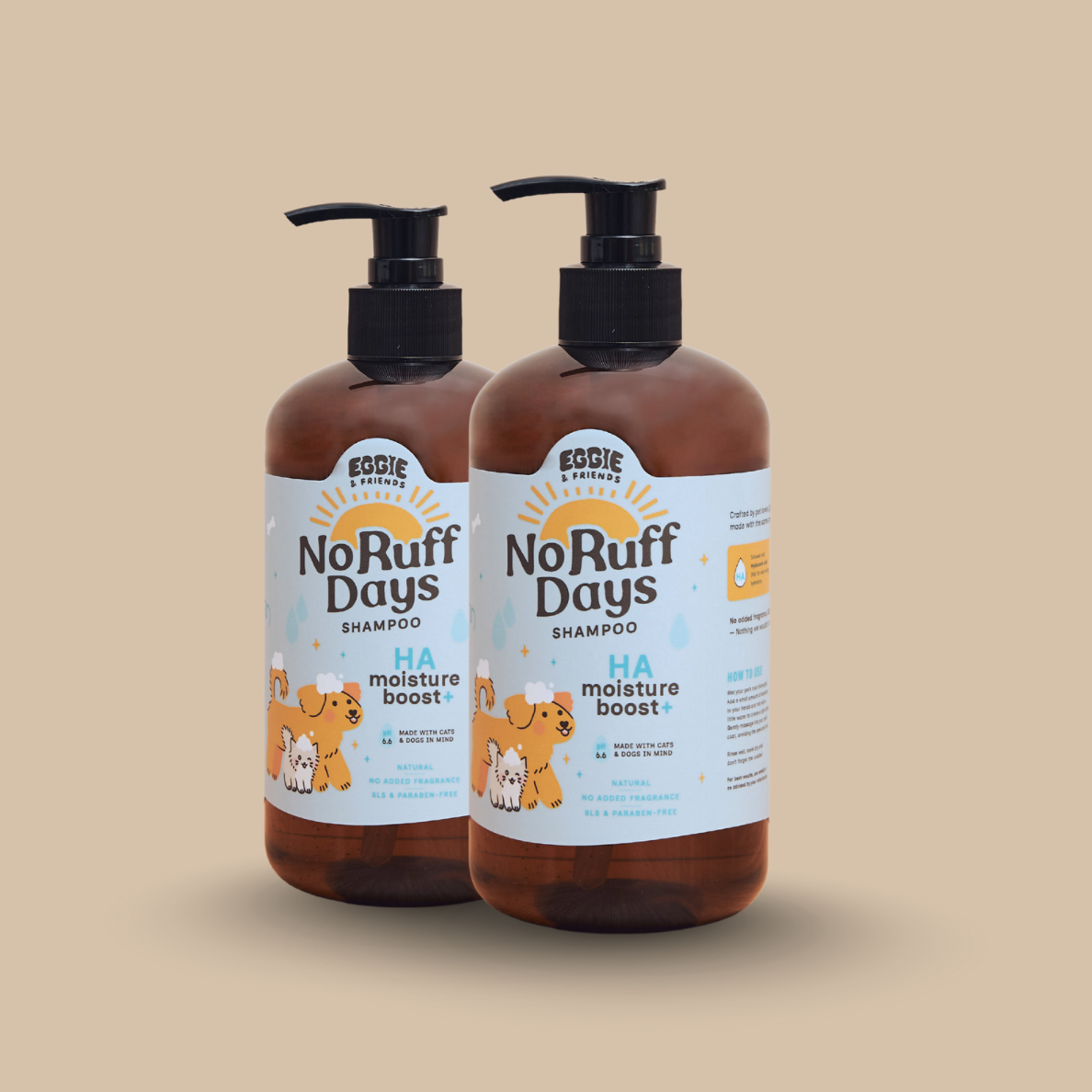 No Ruff Days Shampoo 2x500ml – Bundle & Save