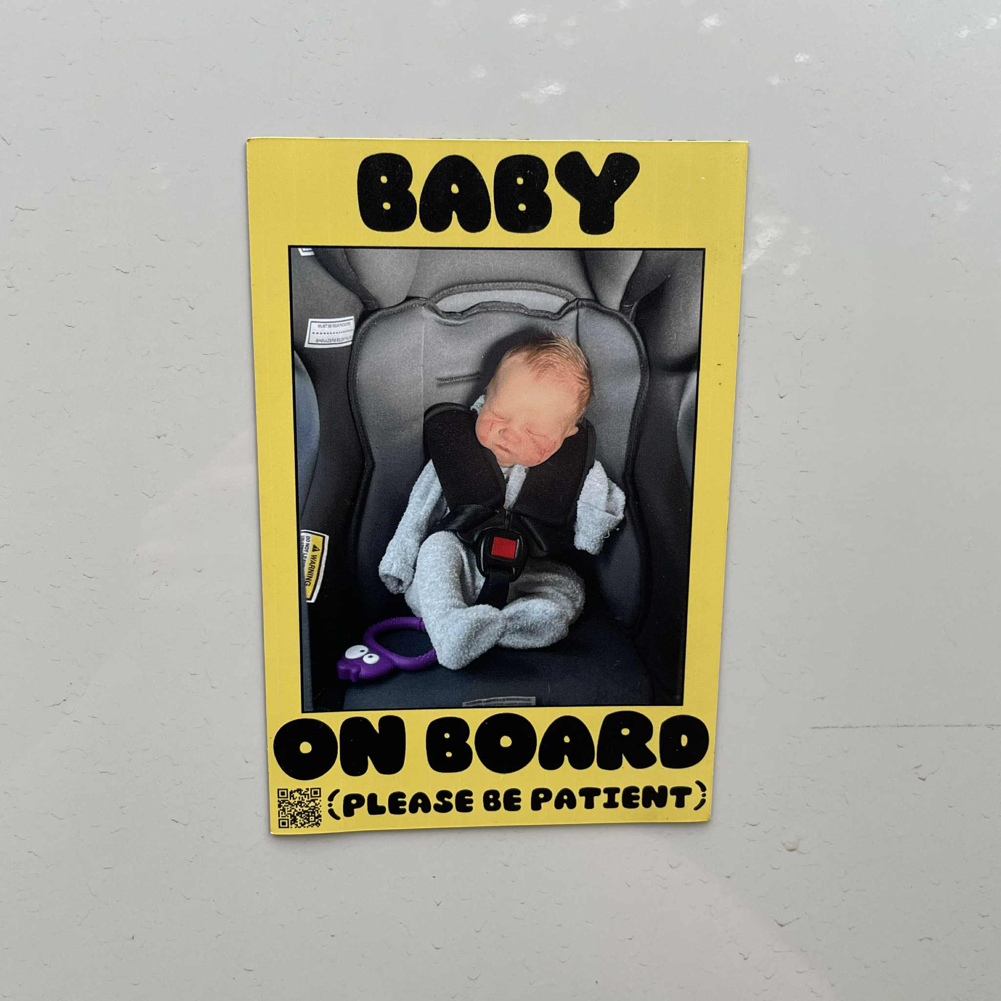 CUSTOM Baby On Board Car Magnets