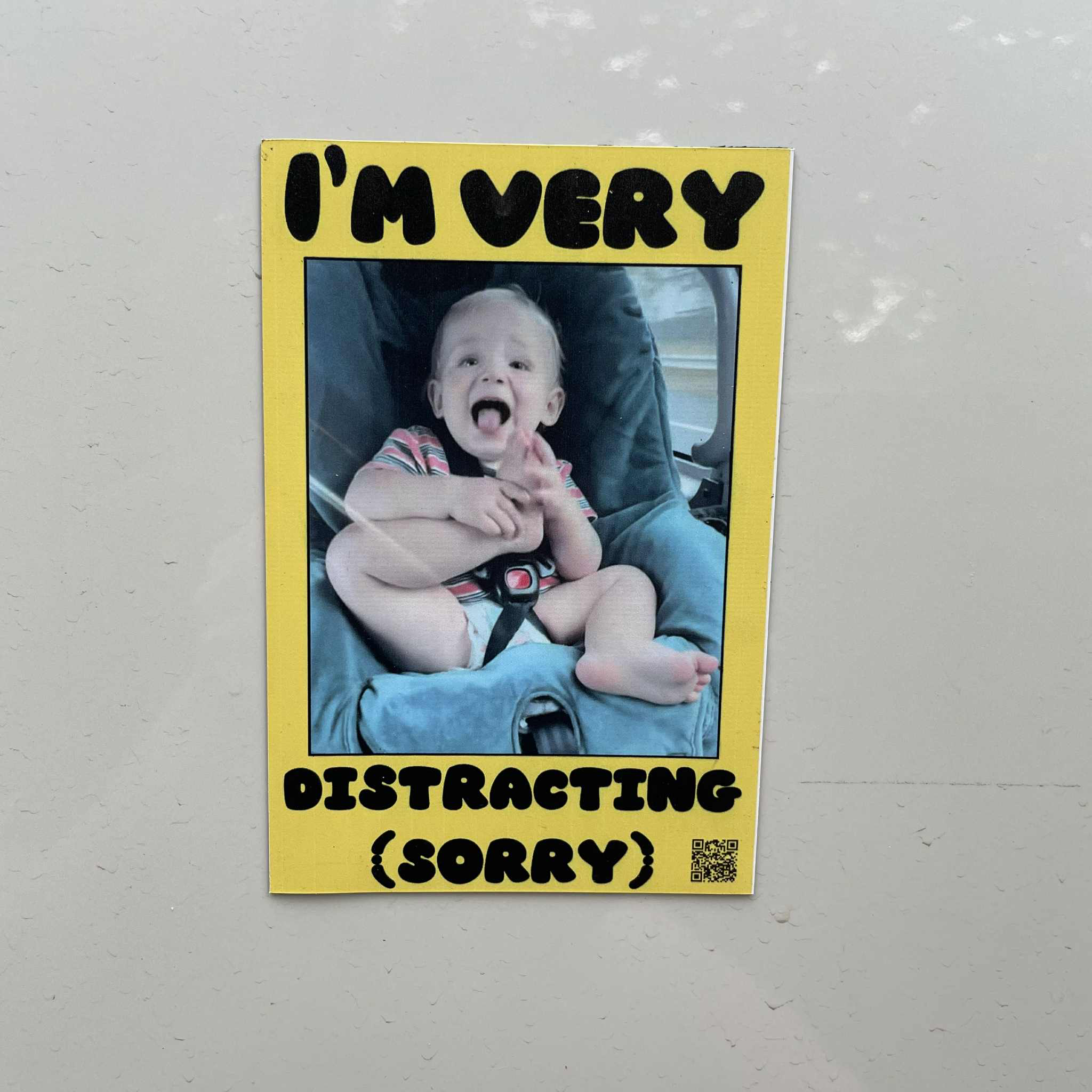 CUSTOM Baby On Board Car Magnets