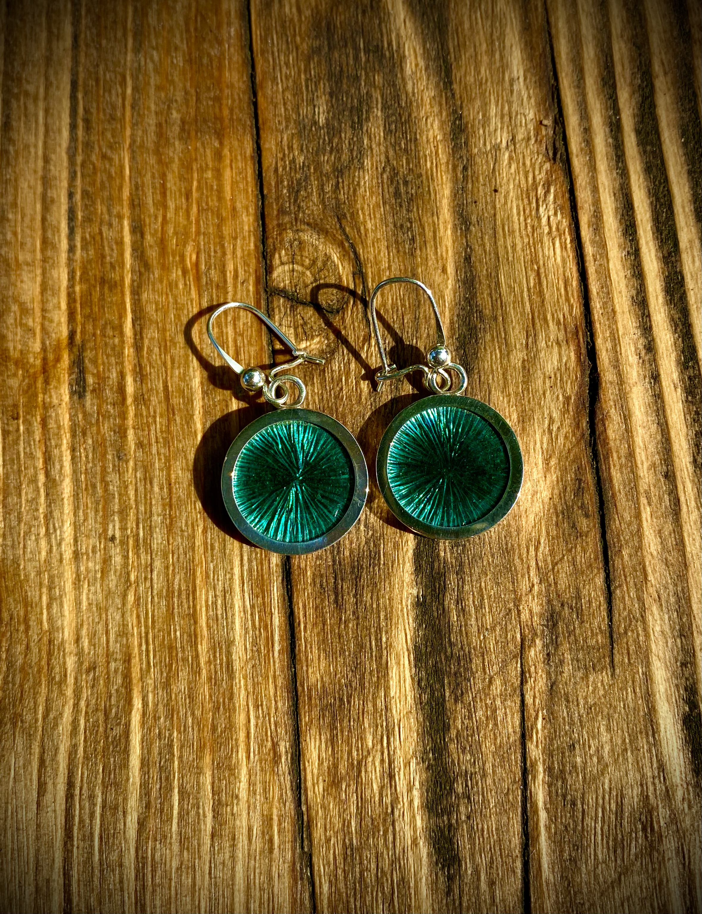 Auskarai "Emerald City"