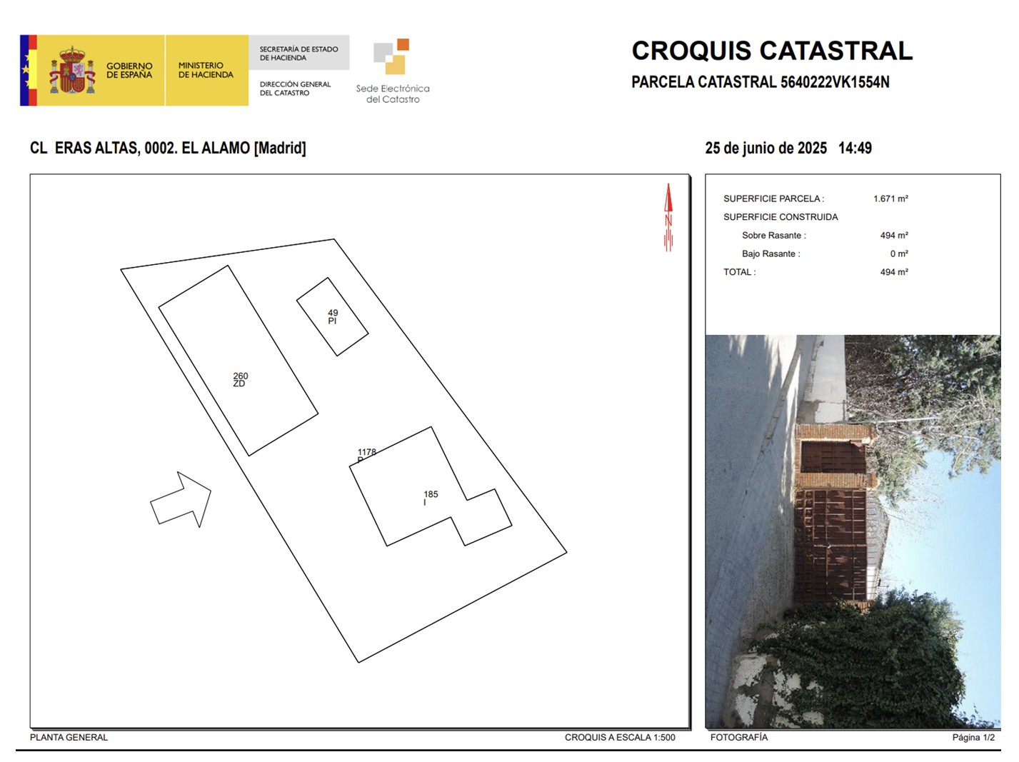 Terreno En venta El Álamo	