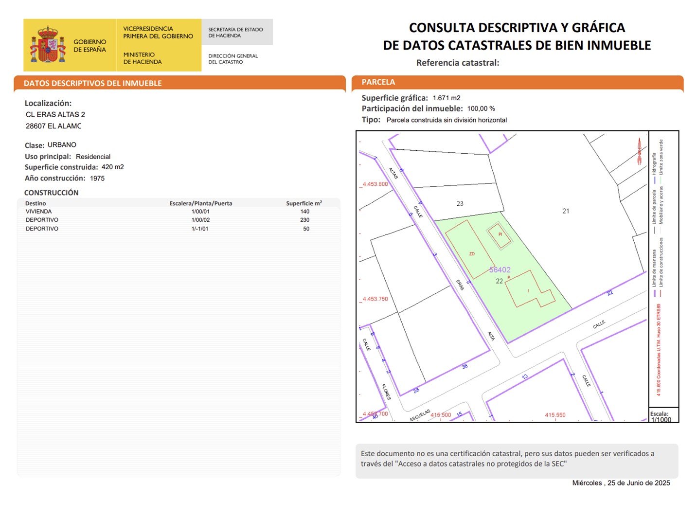 Terreno En venta El Álamo	