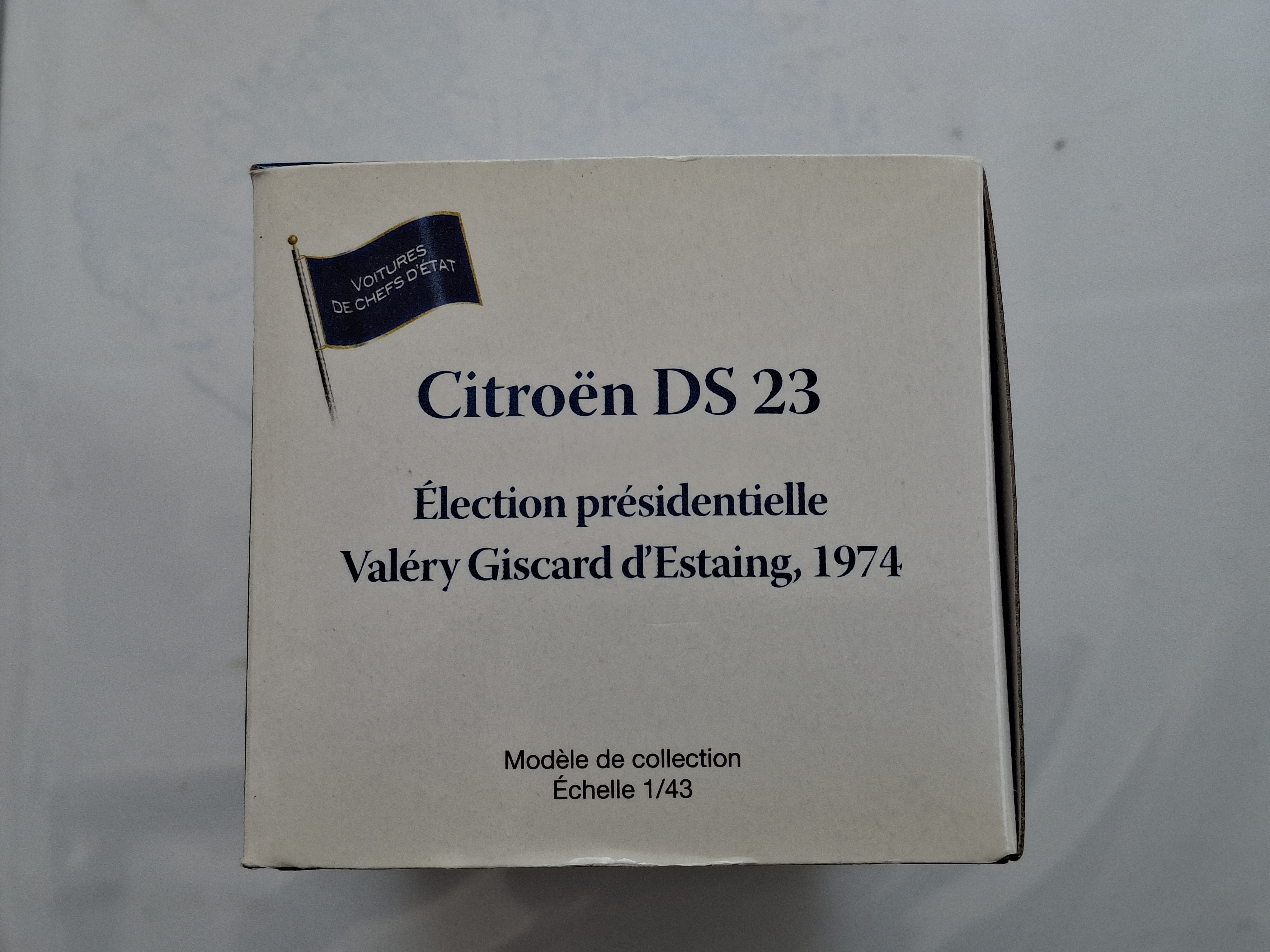 1/43 CITROEN DS 23 Election Présidentielle 1974 Valéry Giscard d'Estaing1
