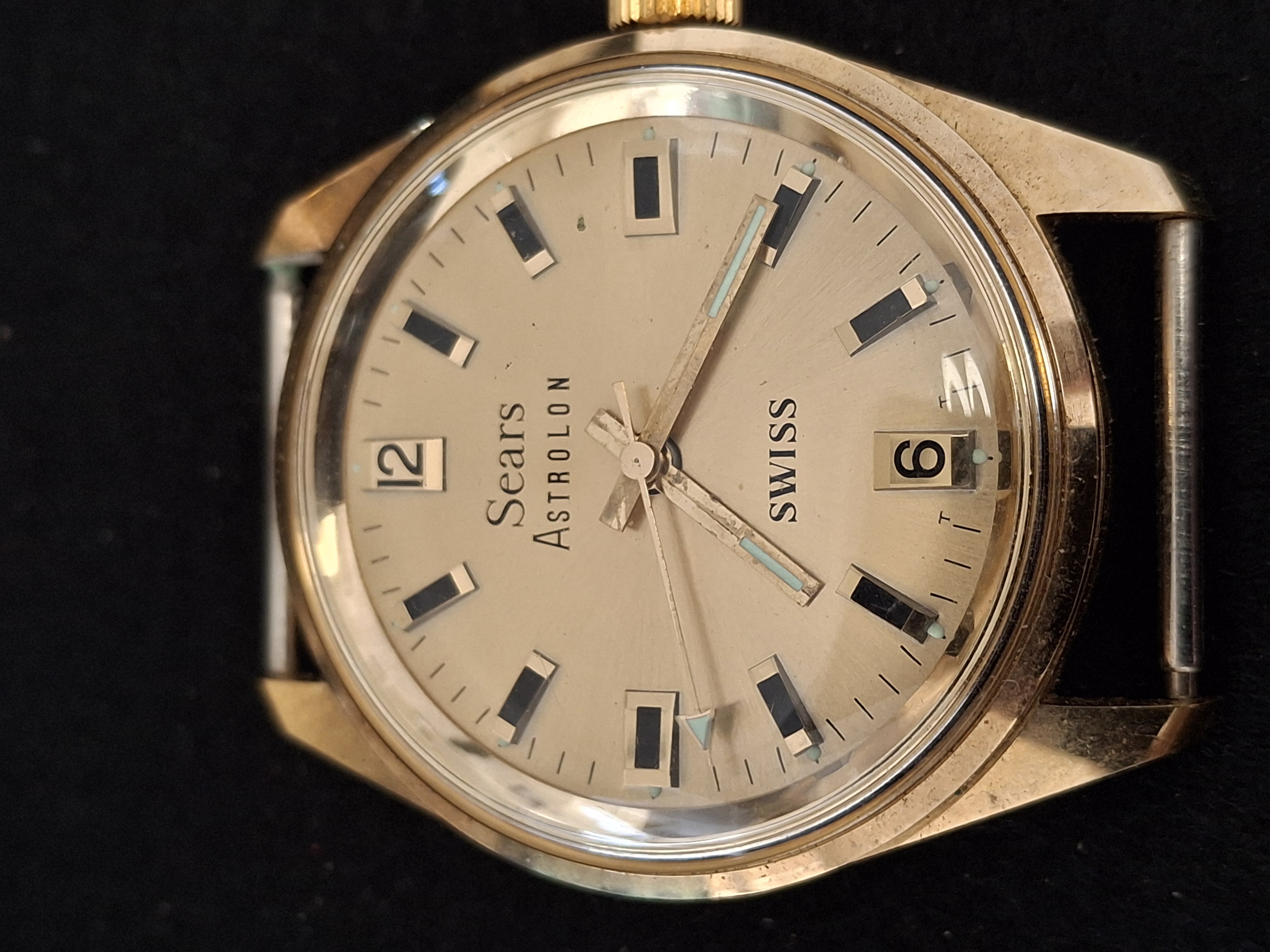 Montre Sears Astrolon Swiss