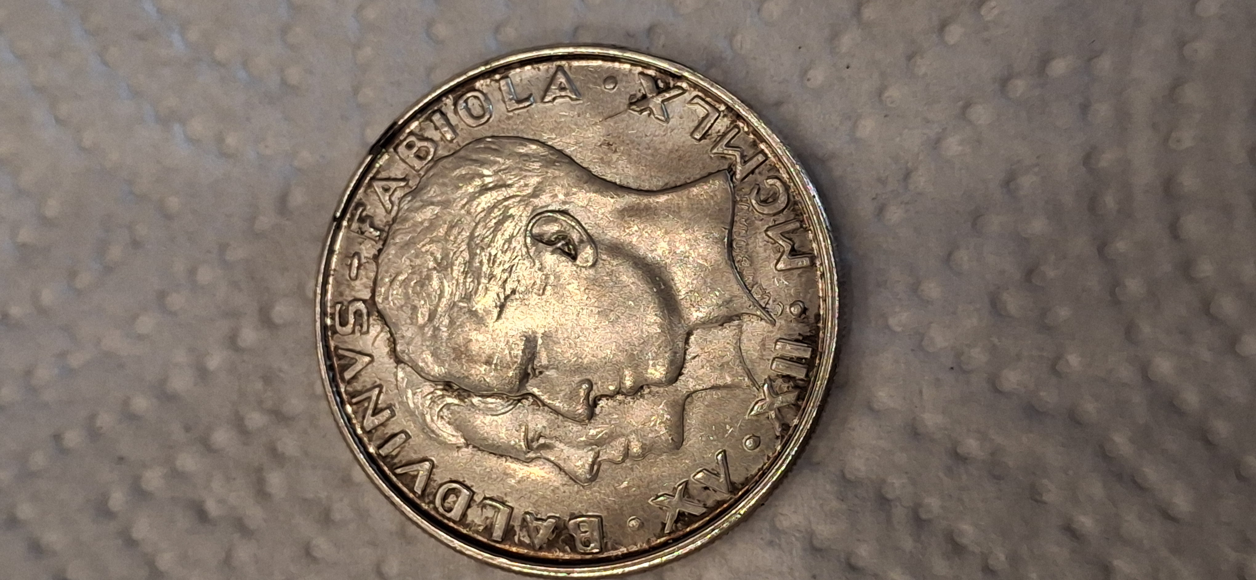 Pièce de monnaie belge 50 centimes