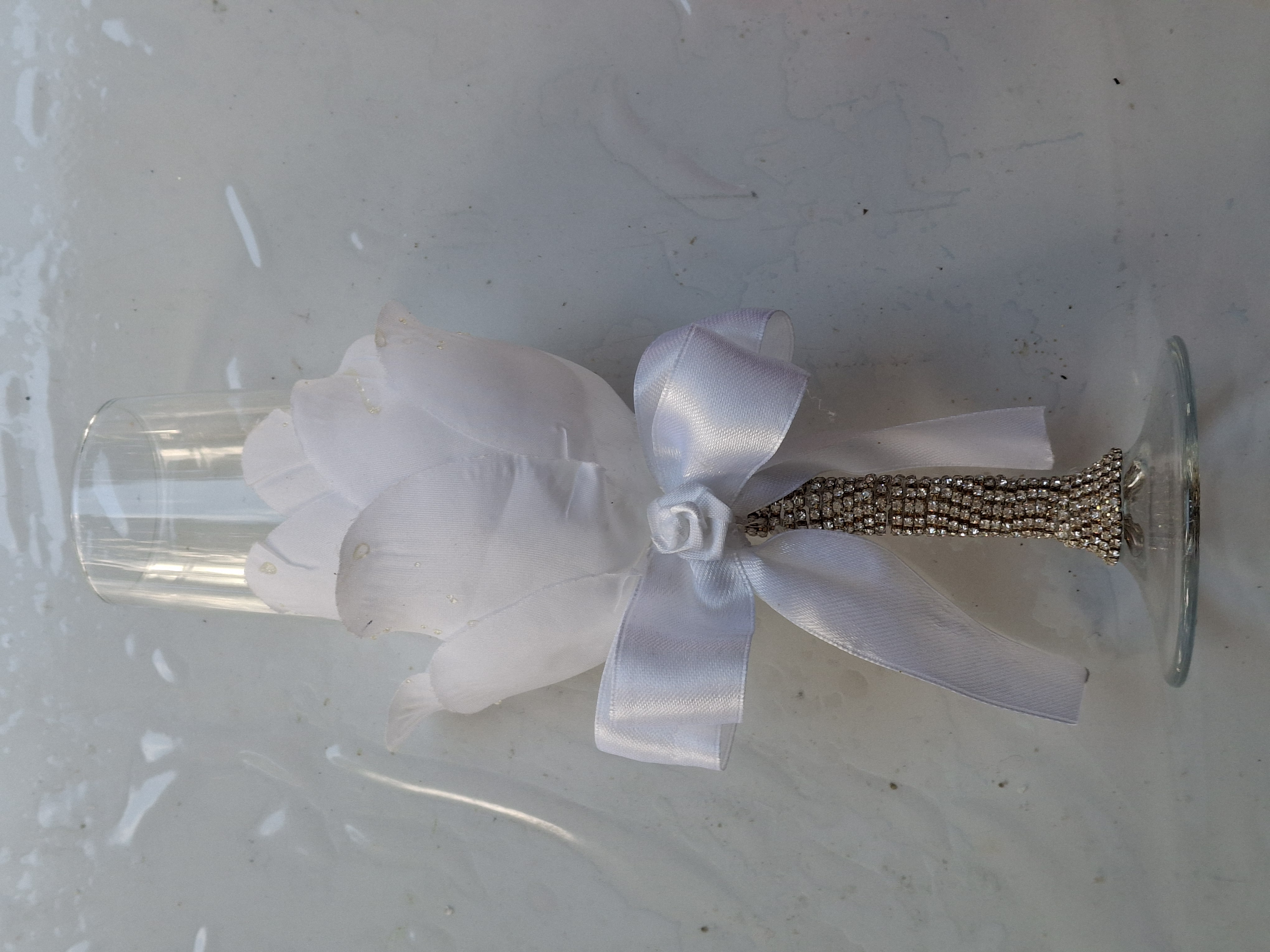 Flûte à champagne décorative