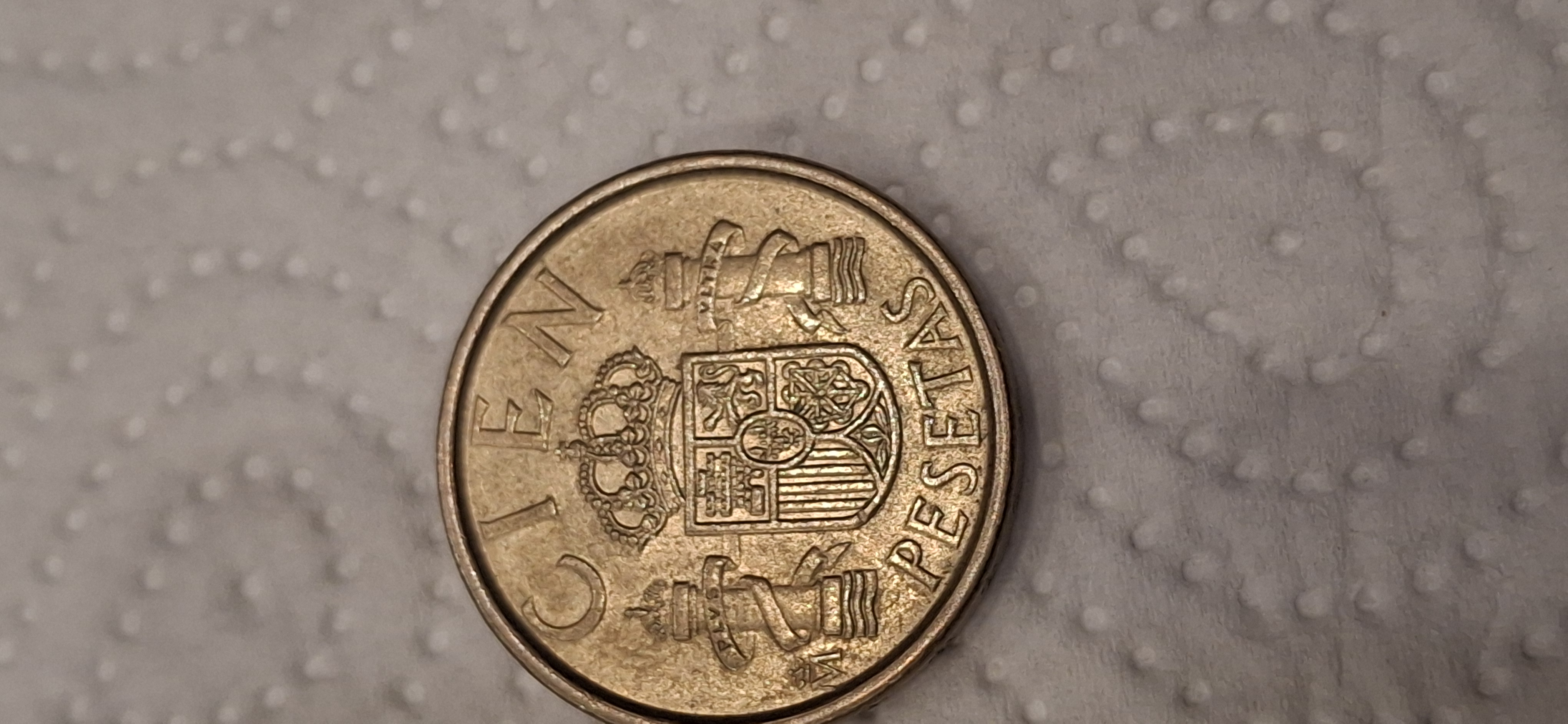 Pièce de monnaie espagnole Juan Carlos I 1988