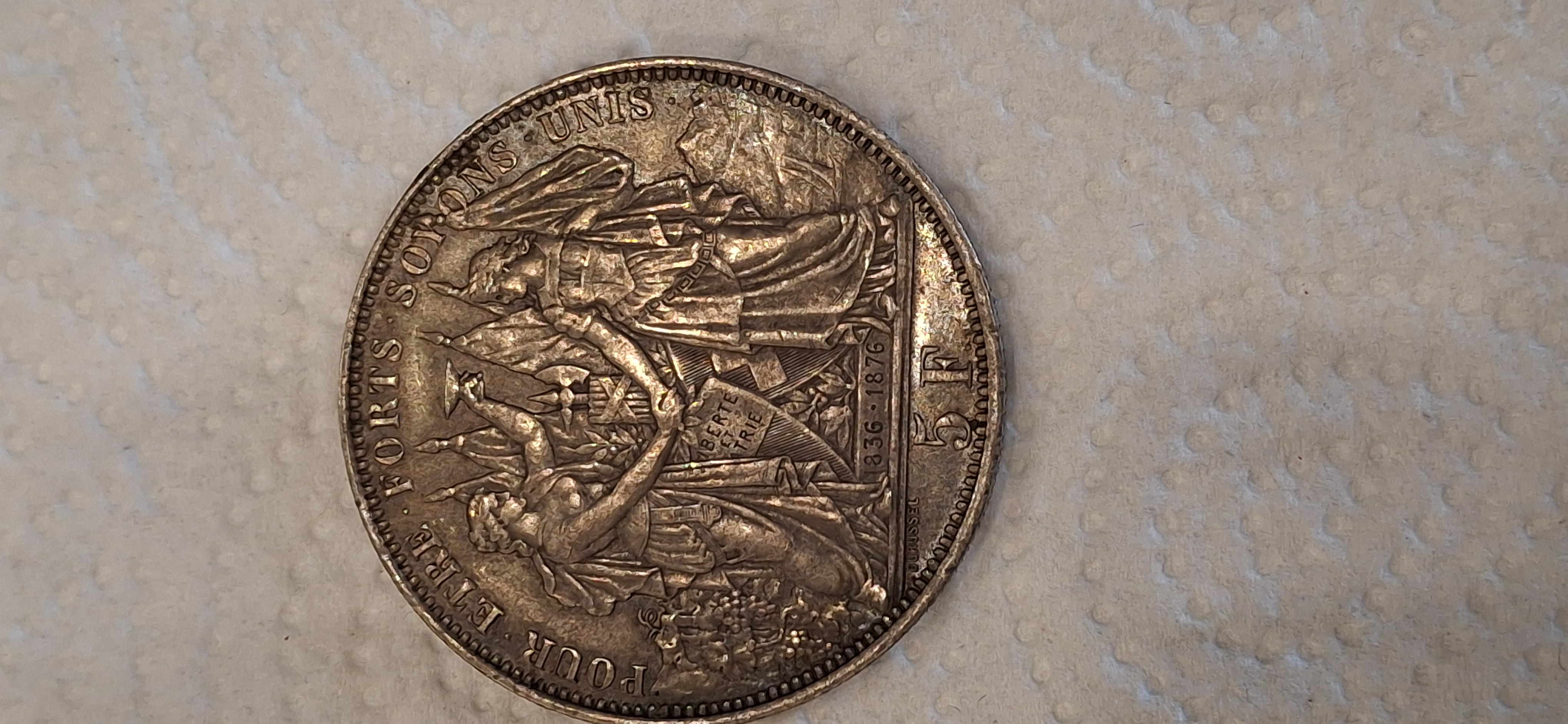 Pièce de monnaie commémorative ancienne