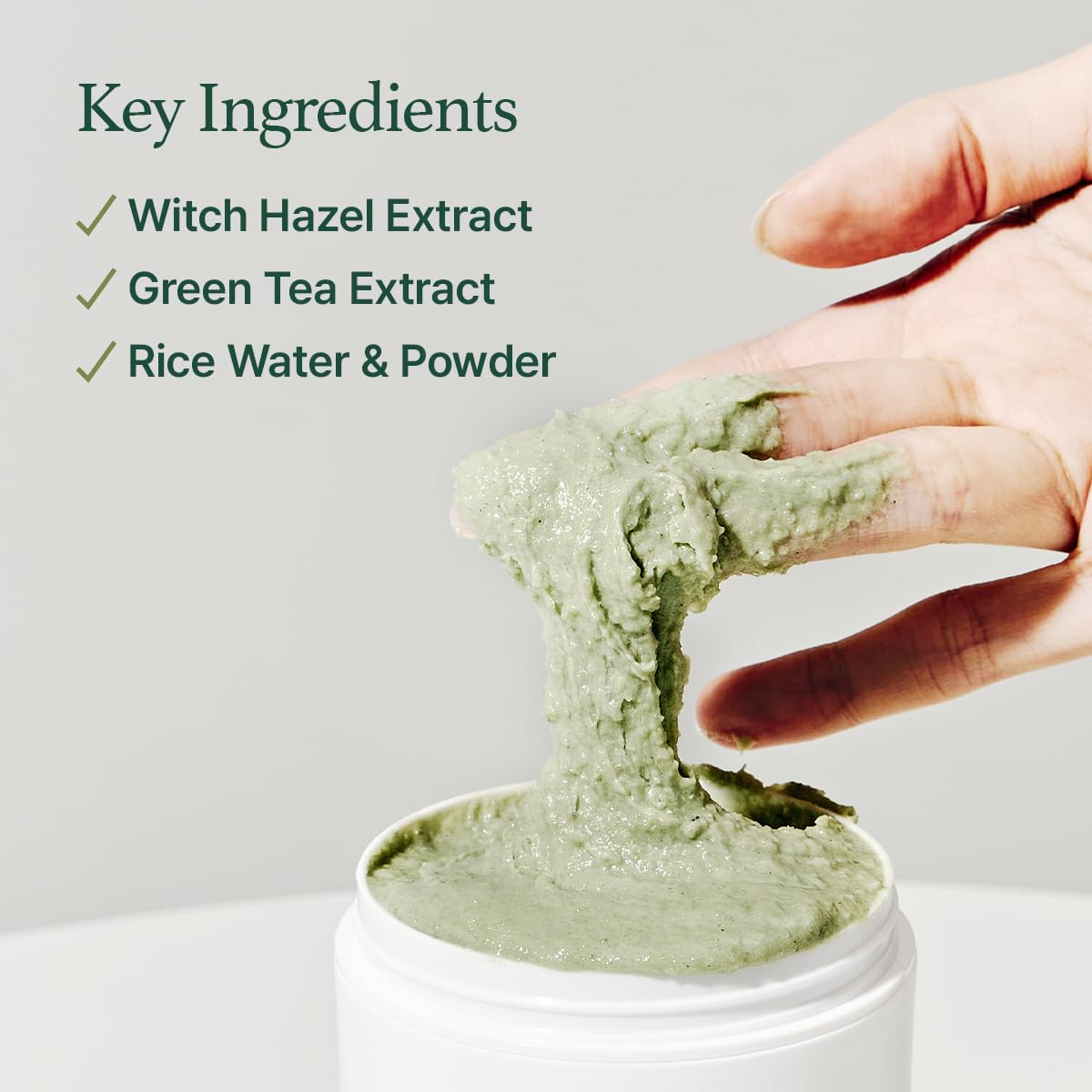 Arencia Fresh Green Rice Mochi Cleanser