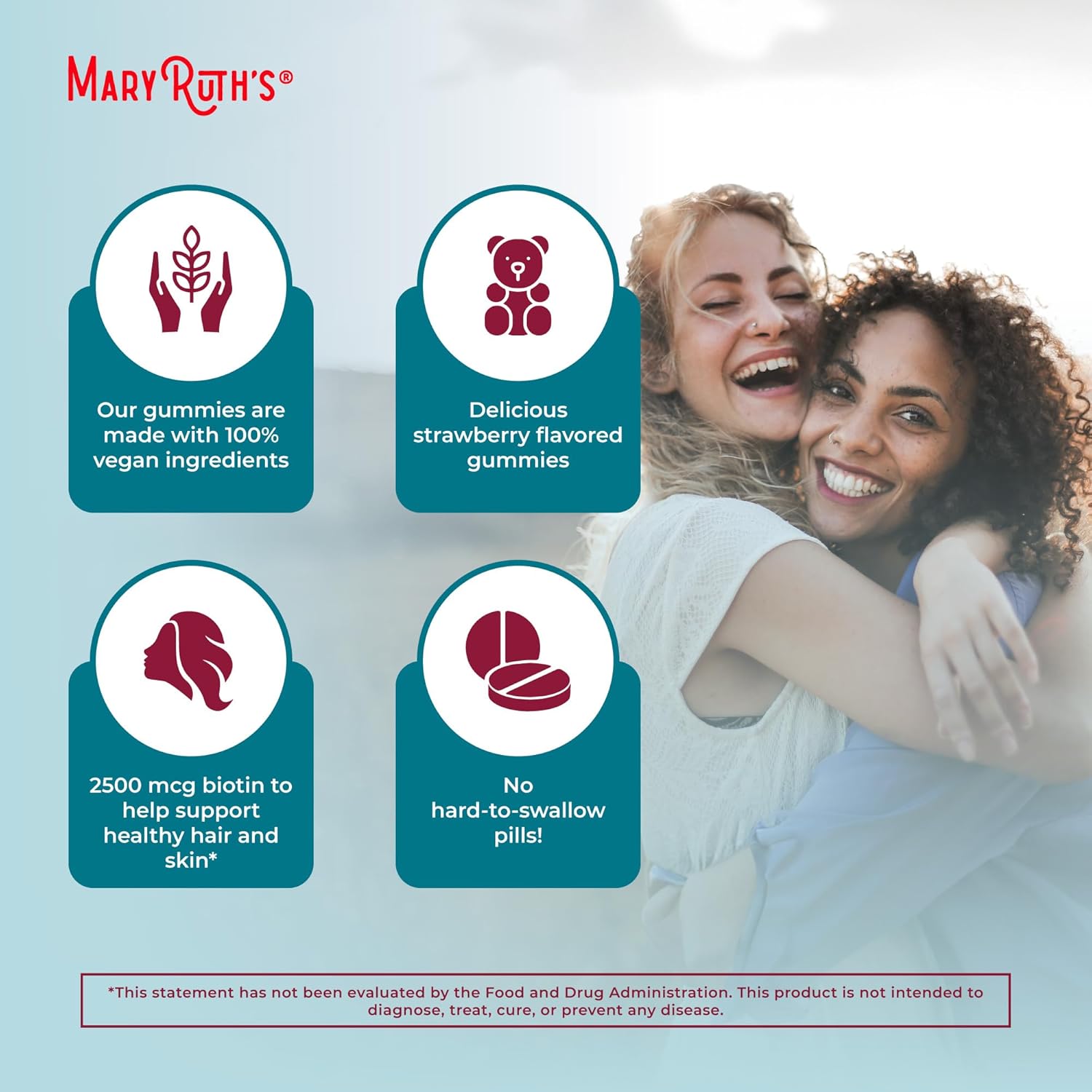 MaryRuth's Organic Hair, Skin, & Nails Gummies