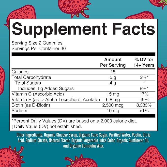 MaryRuth's Organic Hair, Skin, & Nails Gummies