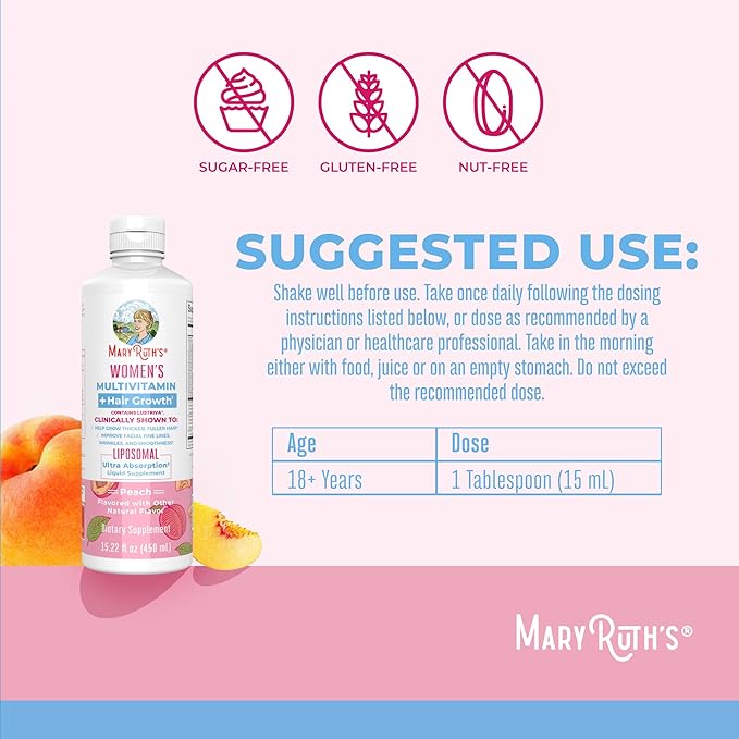 MaryRuth's Women's Multivitamin + Hair Growth