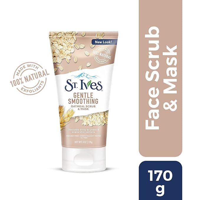 St. Ives Gentle Smoothing Oatmeal Scrub & Mask