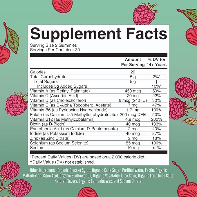 MaryRuth's Organic Women's Multivitamin Gummies