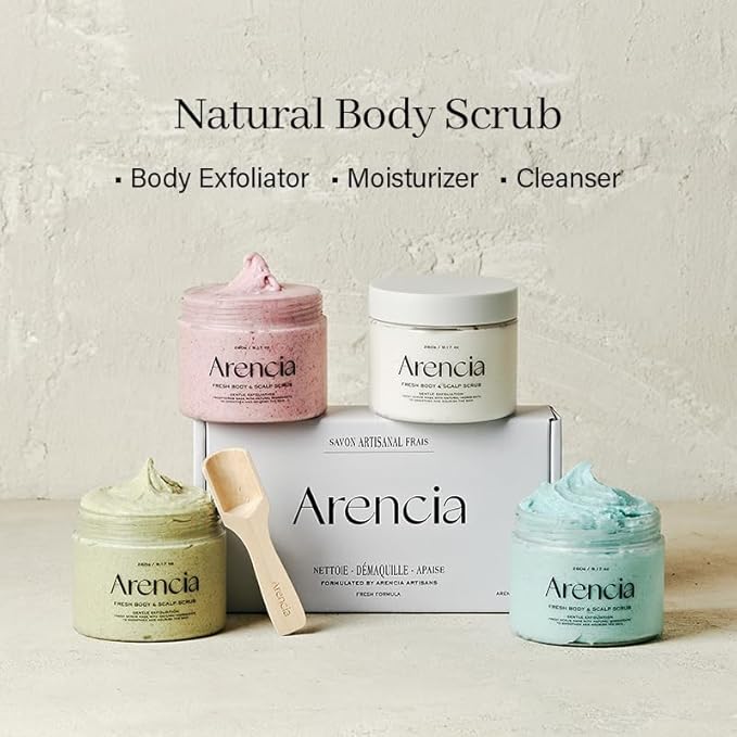 Arencia Cloud Body & Scalp Scrub(Green)