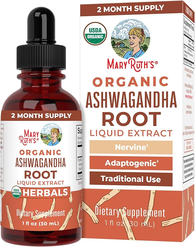 Organic Ashwagandha Root Liquid Extract