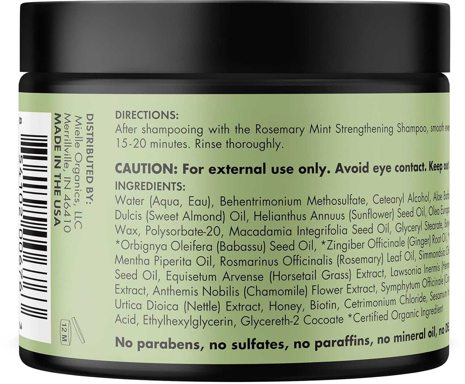Mielle Organics Rosemary Mint Scalp & Hair Oil and Hair Masque