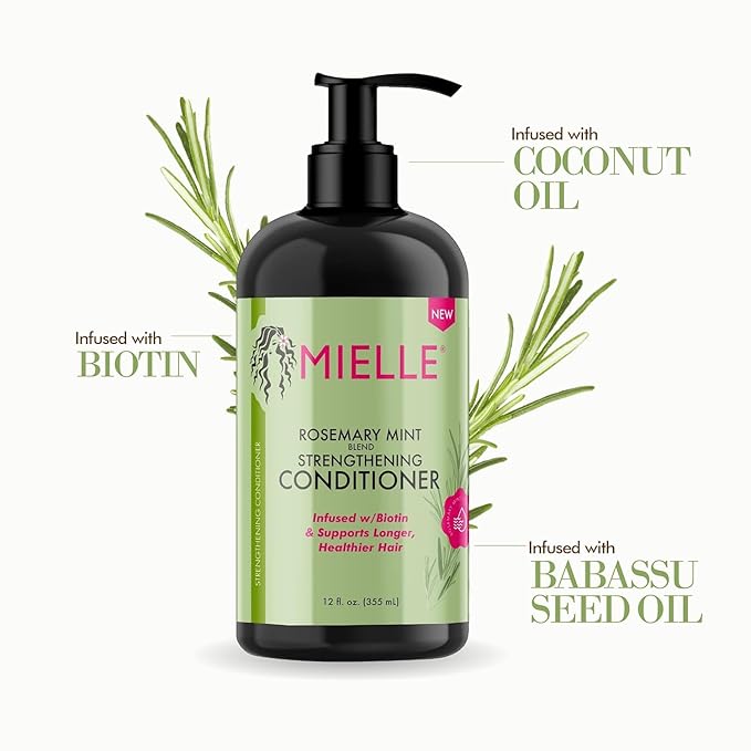 Mielle Organics Rosemary Mint Strengthening Conditioner with Biotin 