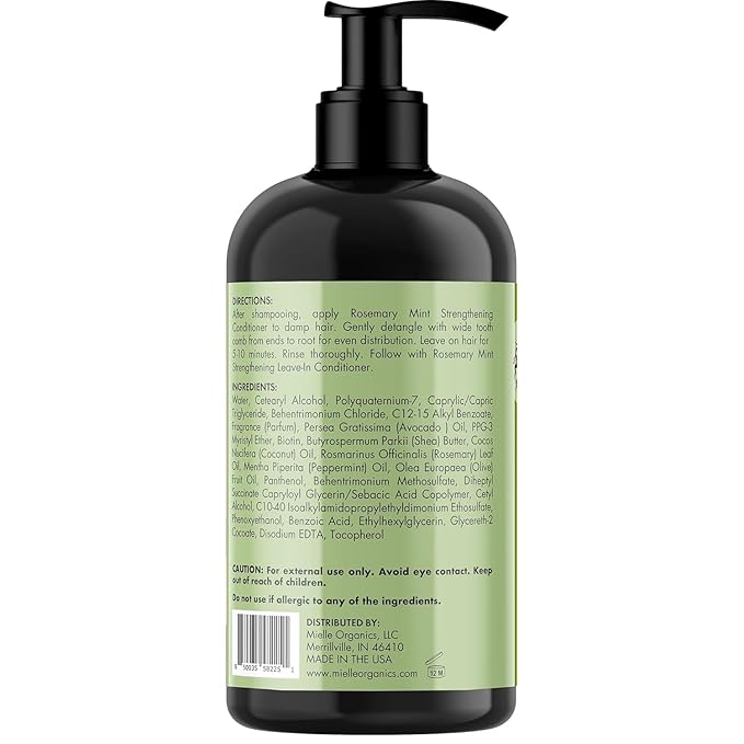 Mielle Organics Rosemary Mint Strengthening Conditioner with Biotin 
