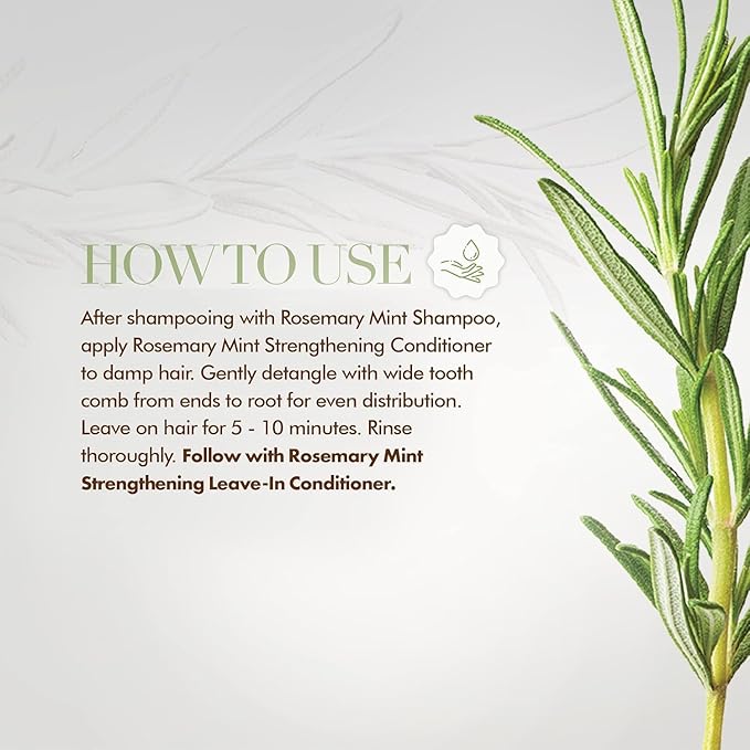 Mielle Organics Rosemary Mint Strengthening Conditioner with Biotin 