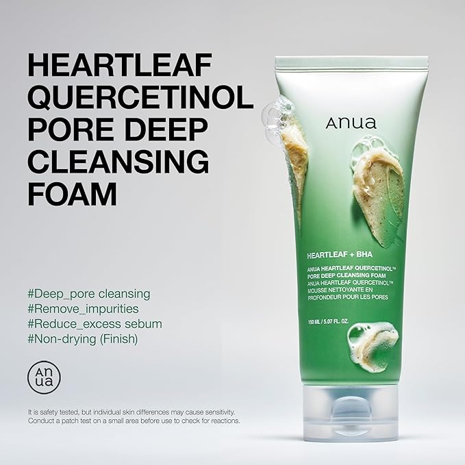 Anua Heartleaf 70% BHA Cleansing Foam