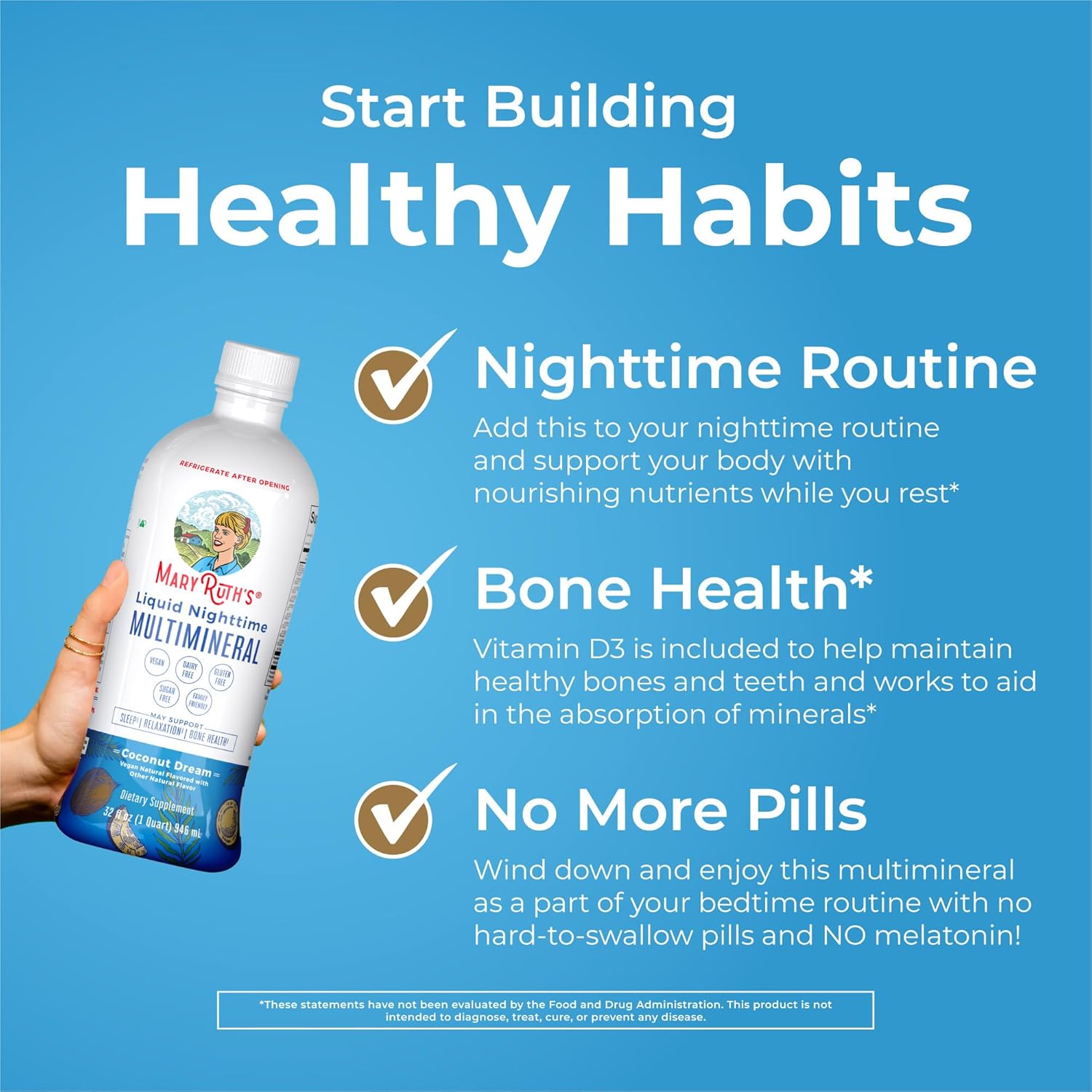 MaryRuth's Liquid Nighttime Multimineral