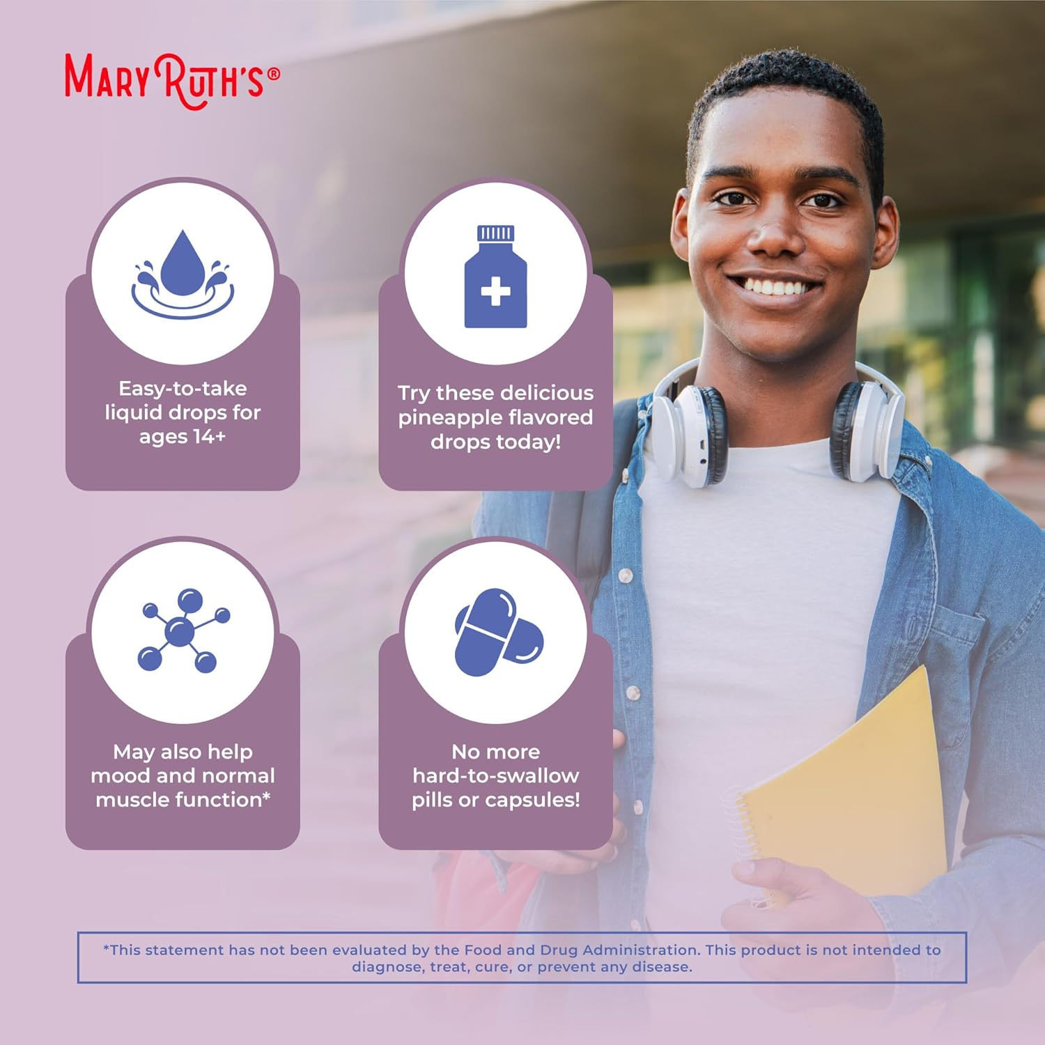 MaryRuth's Megadose Vitamin D3 Organic Liquid Drops