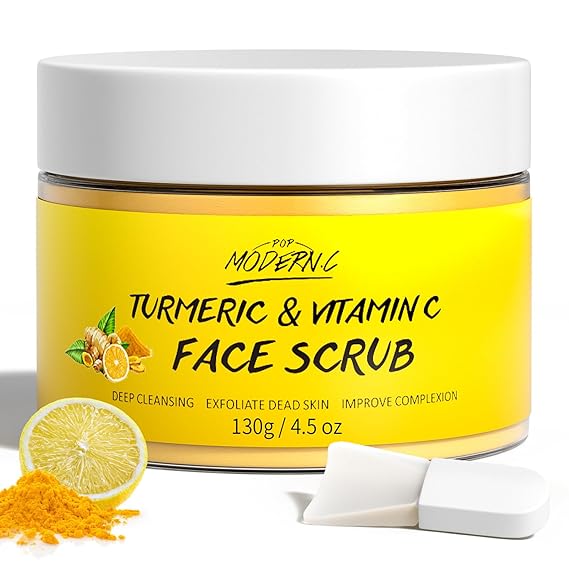 Vitamin C and Turmeric Face Scrub