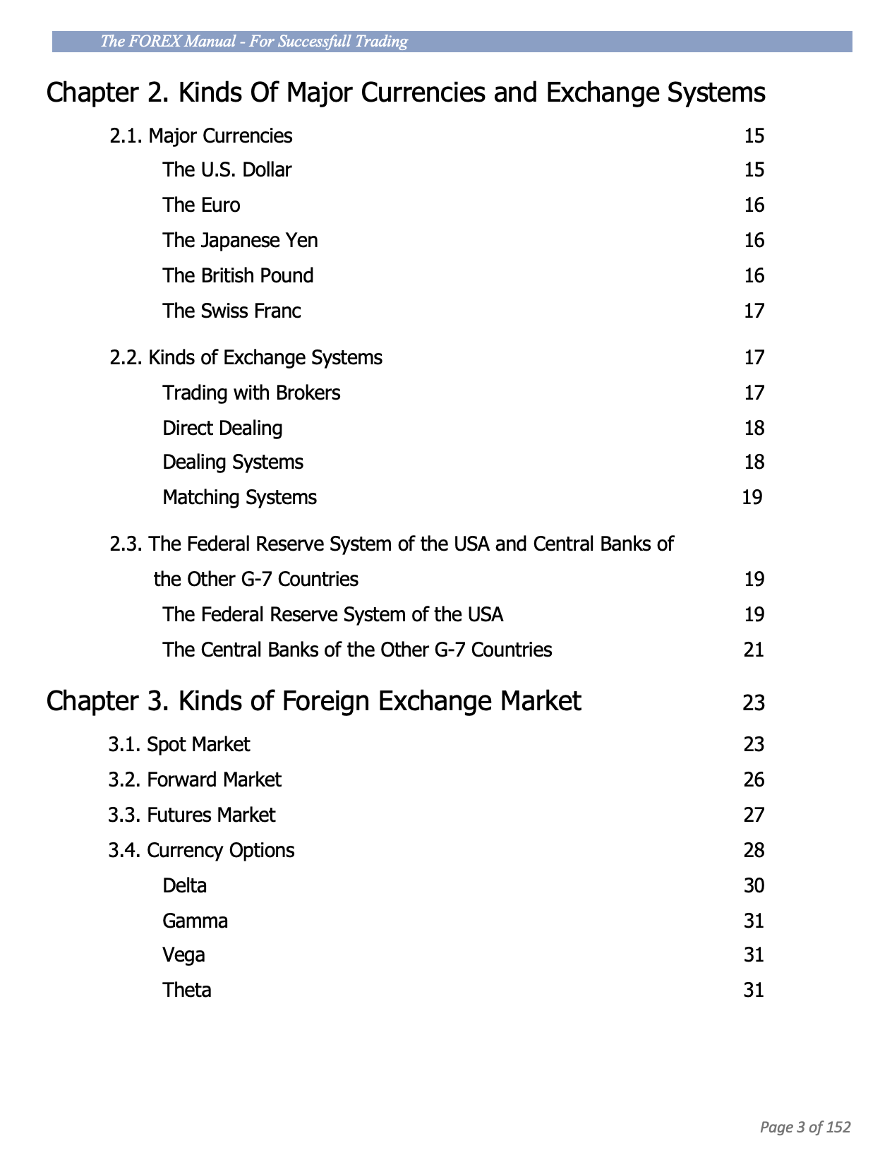 The Pro Forex Manual (2025)