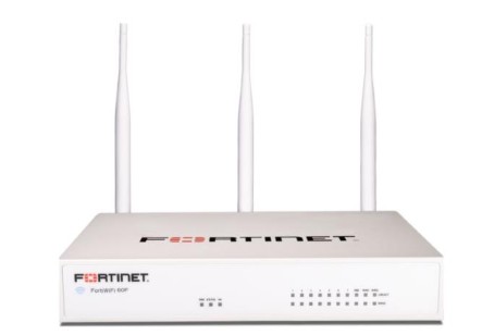 FIREWALL FORTNET  HW FWF-60F - ETHERNET - GIGABIT ETHERNET - HTTP,HTTPS - 10 X GE RJ45 PORTS (INCLUDING 2 X WAN PORTS, 1 X DMZ PORT, 7 X INTERNAL PORTS), WIRELESS (802.11A/B/G/N/AC). REGION CODE N- 2.4GHZ/5GHZ - POWER ADAPTER - 100-240 VAC