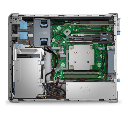 SERVIDOR TORRE DELL T160 XEON E-2434 4C MEMÓRIA 1X16GB - DISCO 2X480GB SAS -  WINDOWS SERVER ESSENTIAL - GARANTIA 1 ANO ONSITE
