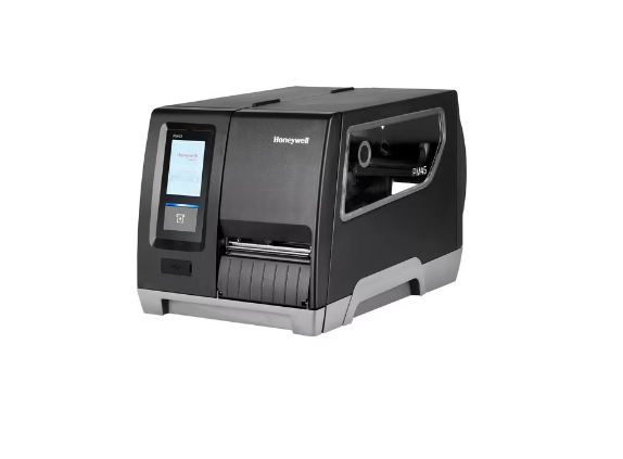 IMPRESSORA DE ETIQUETAS TÉRMICAS HONEYWELL PM45A FULL TOUCH DISPLAY ETHERNET FIXED HANGER TT 300 DPI