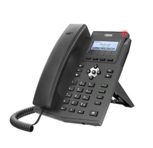 TELEFONE IP FANVIL X1SP FAST ETHERNET COM POE E FONTE 2 LINHAS SIP