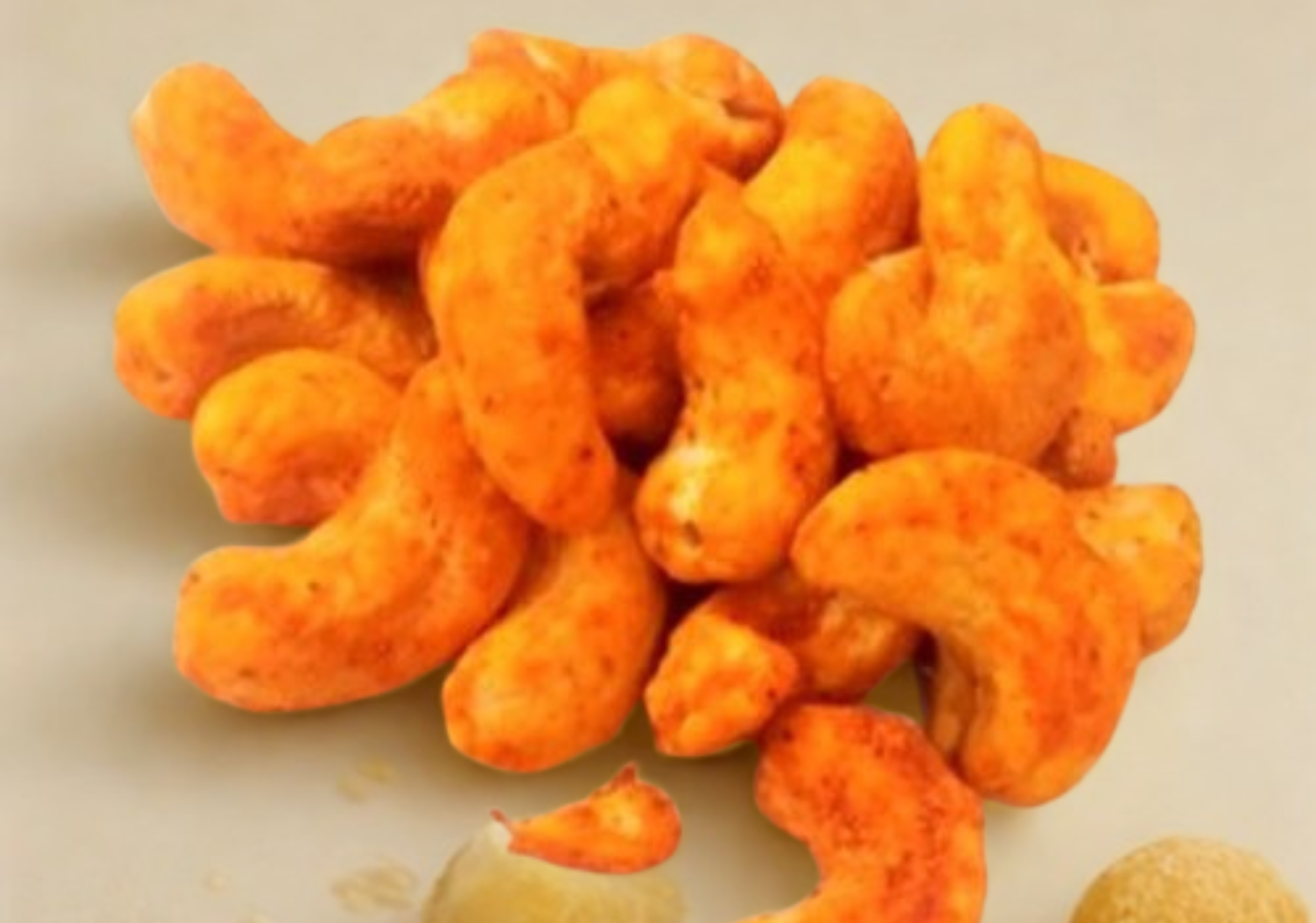 Tangy tomato flavourecd Cashews nuts 