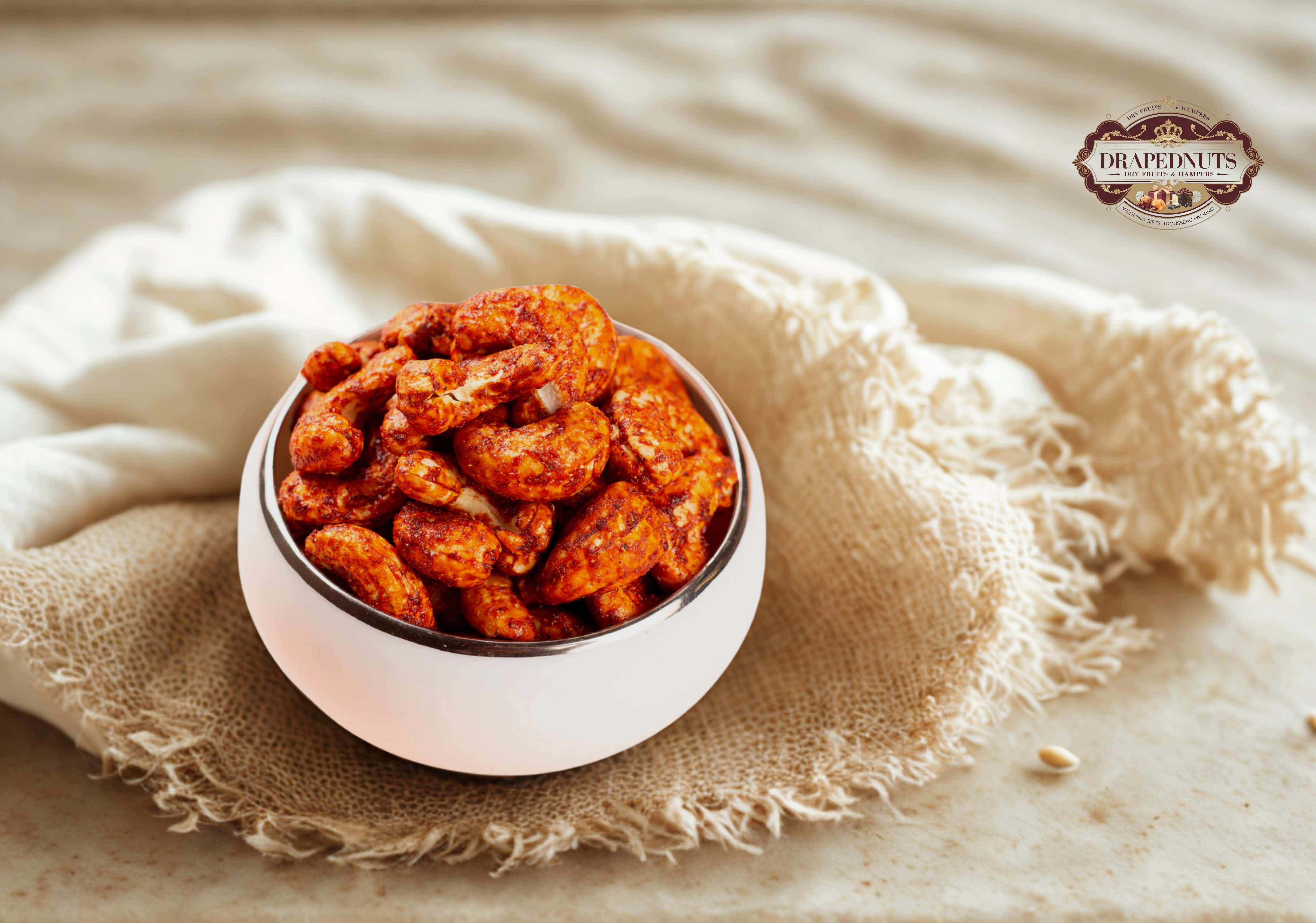 Spicy Roasted Cashews