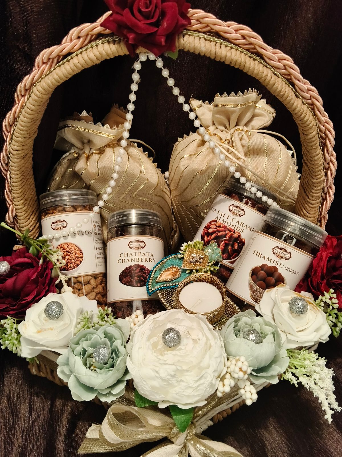 The Regal Celebration Hamper – Luxury Dry Fruit & Gourmet Gift Basket by Drapednuts