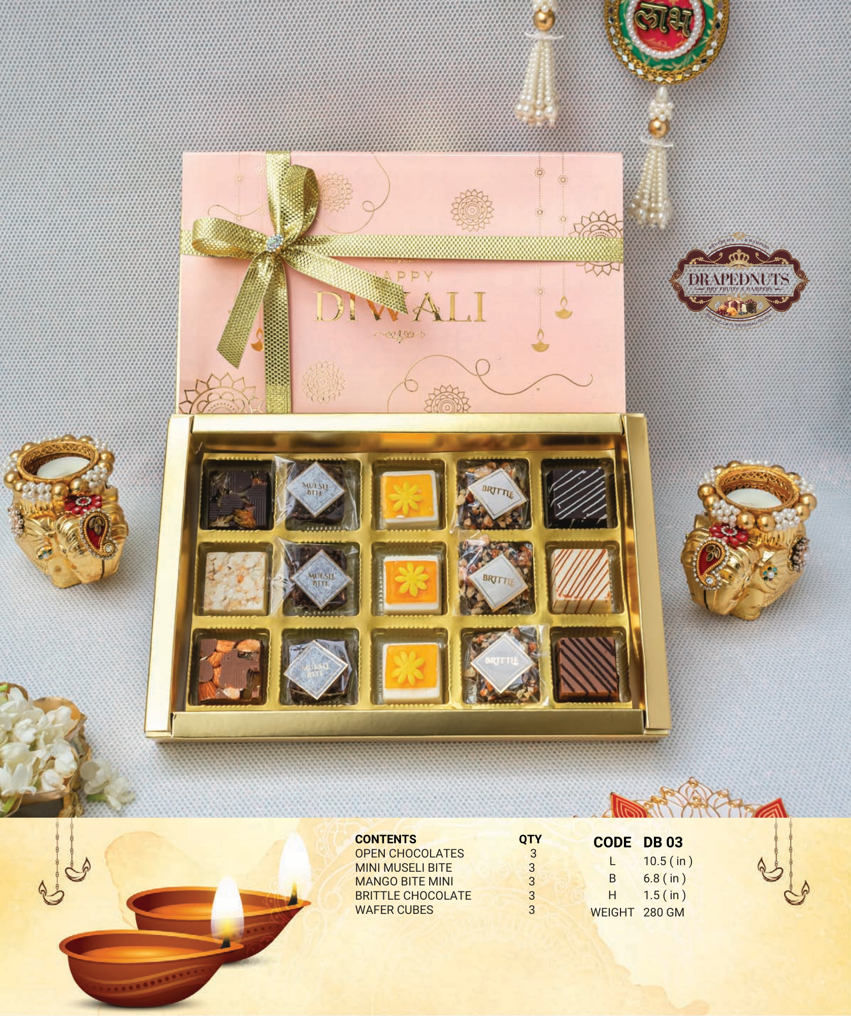 Diwali Chocolate Gift Box DB03