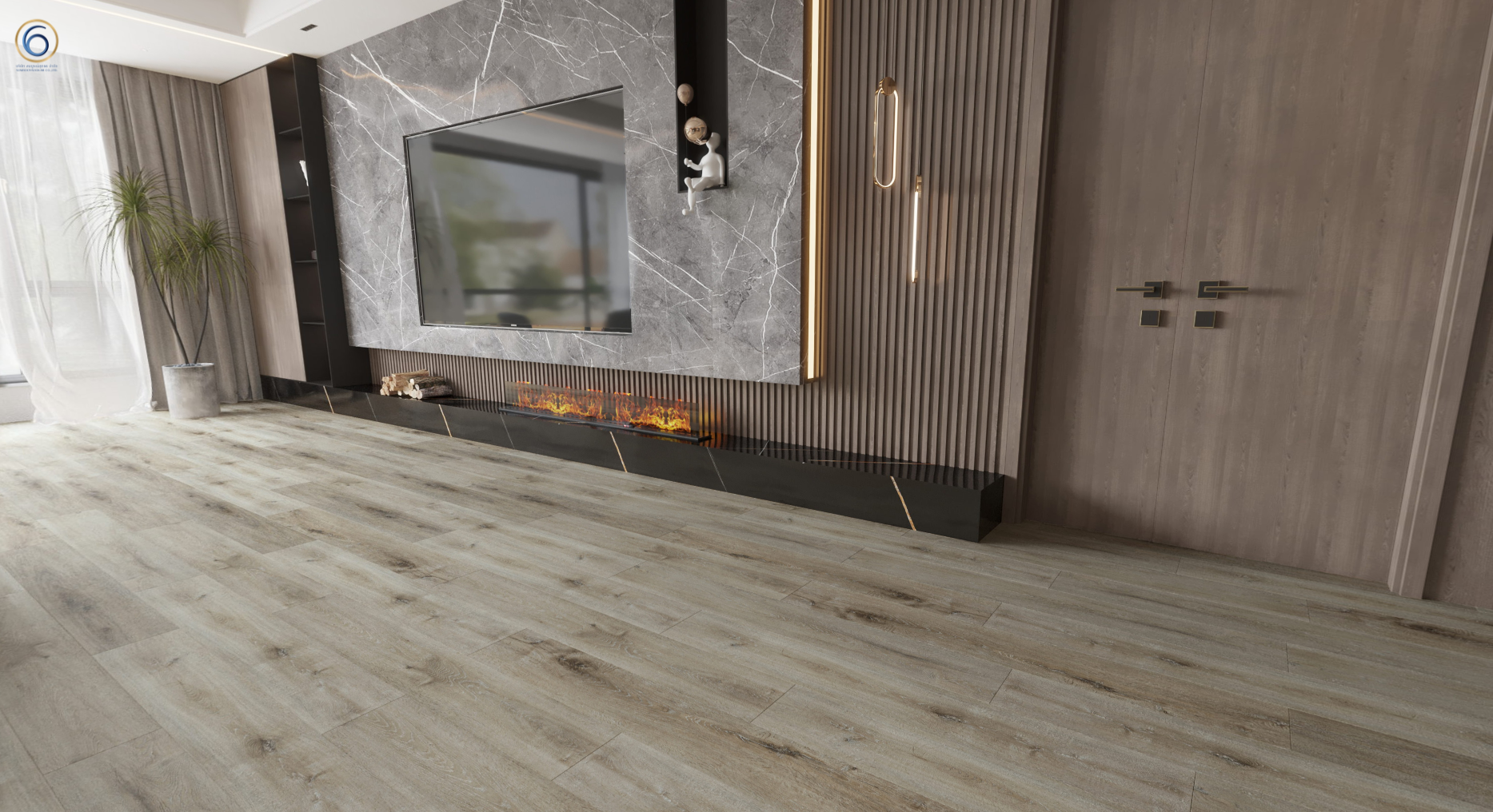 European Oak Flax S388