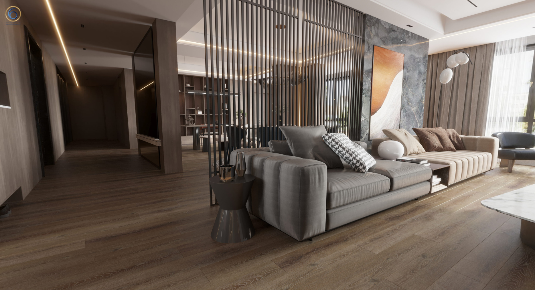 Siberian Oak Brown S422