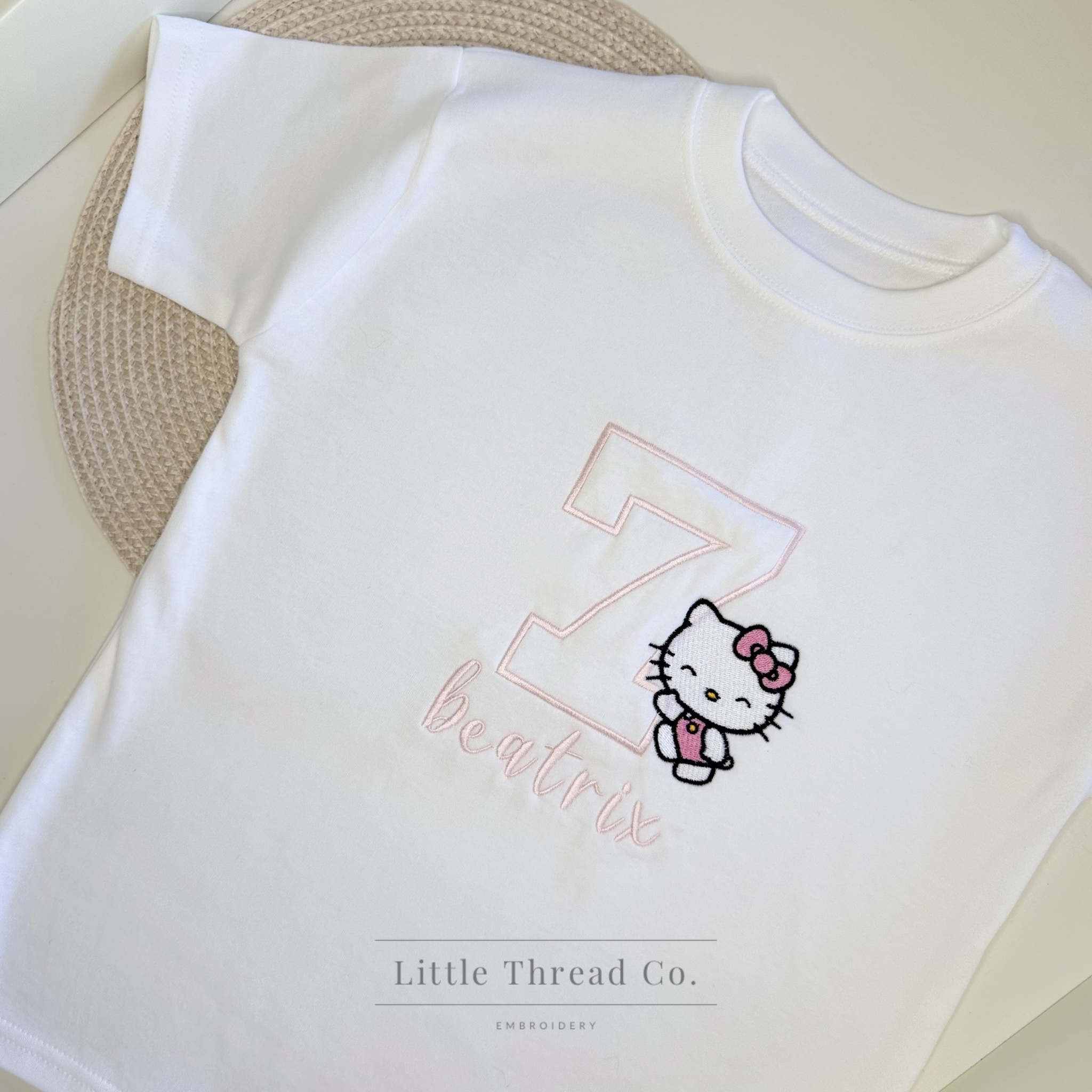 Personalised Hello Kitty Birthday T-Shirt