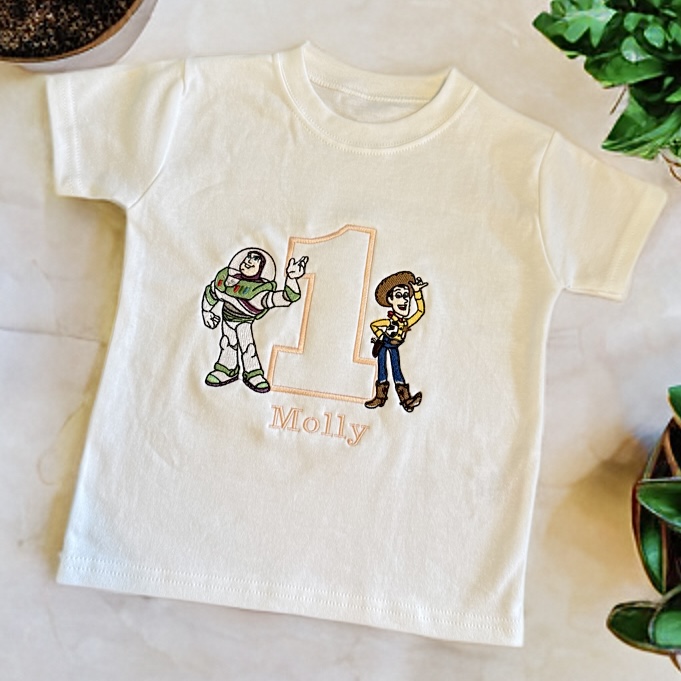 Personalised Toy Story Birthday T-Shirt
